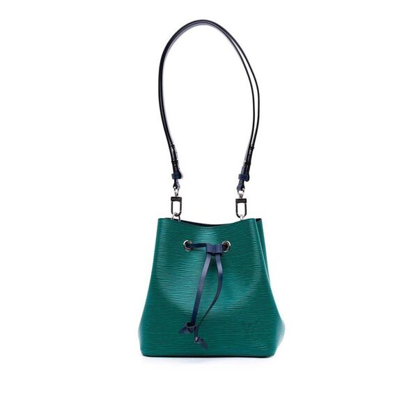 Pre Loved louis vuitton Women Green Bucket Bags - Picture 1 of 7